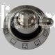 G/303/10/08 ILVE OVEN MODE SWITCH CHROME KNOB  MAJESTIC NEW SERIES