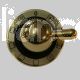 G/303/00/14 ILVE OVEN MODE SWITCH BRASS KNOB MAJESTIC OLD SERIES EG9488009000116